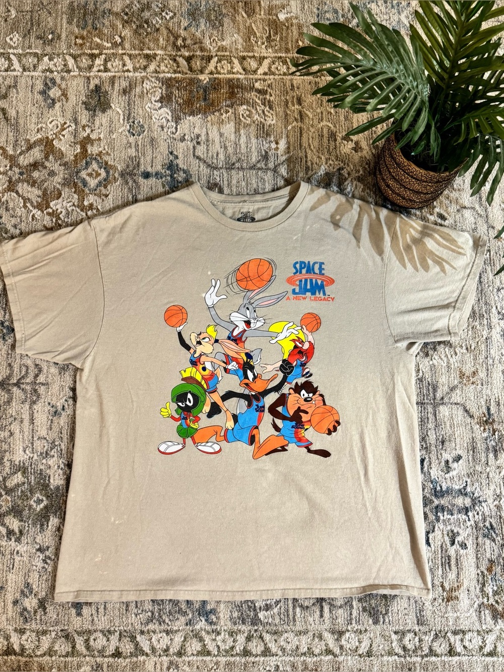Vintage 90's Space Jam A New Legacy Graphic Tee - Looney Tunes